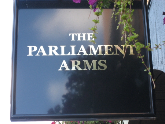 Photograph of The Parliament Arms in Edinburgh.