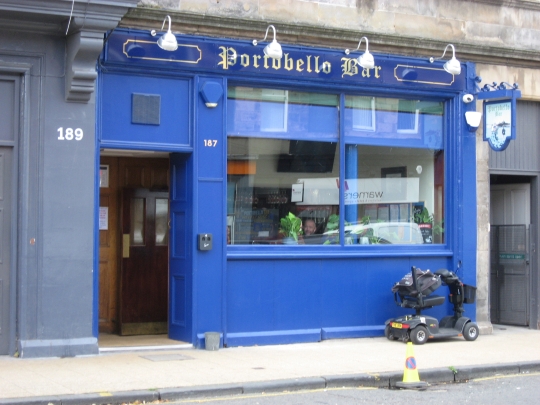Photograph of Portobello Bar in Edinburgh.