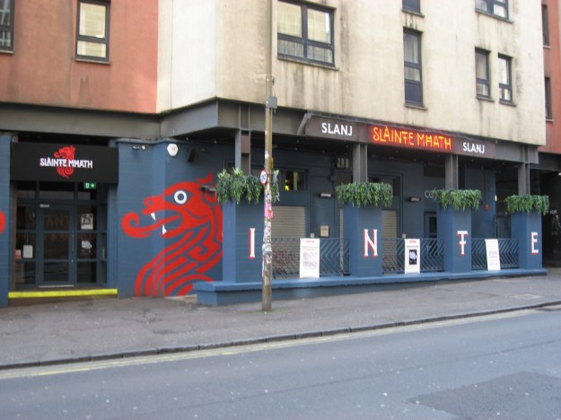 Photograph of Slàinte Mhath in Edinburgh.